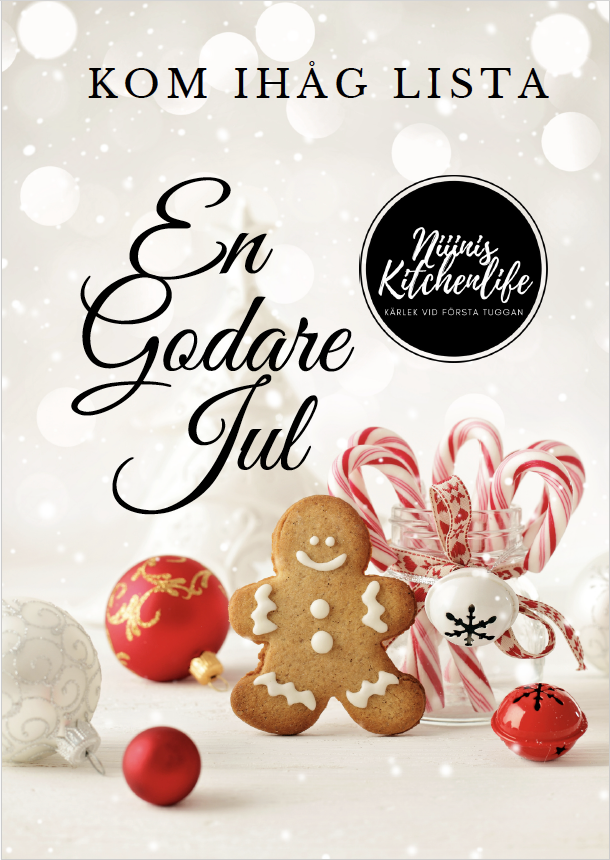 Julens kom ihåg lista